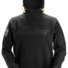 Sweat à Capuche Avec Logo Snickers Noir Taille XXL, Tour De Poitrine 52"