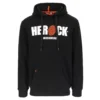 Sweat à Capuche Herock Hero Noir Taille XXL, Tour De Poitrine 46" -Magasin De Vêtements De Travail Élégant ae235 3255