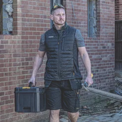 Veste Sans Manches DeWalt Force Noire Taille M Tour De Poitrine 41-39" -Magasin De Vêtements De Travail Élégant ae235 3293