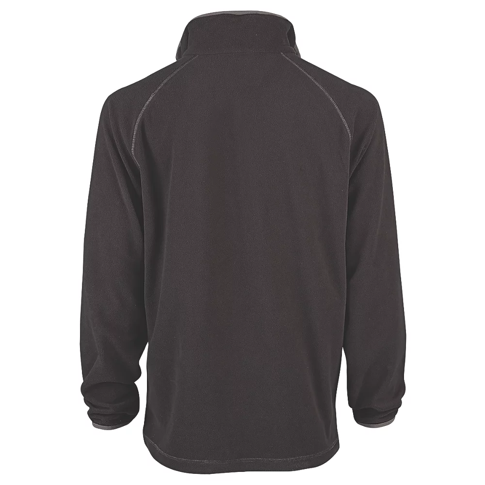 Pull Micropolaire Site Beech Noir Taille L, Tour De Poitrine 45" 4 Pull Micropolaire Site Beech Noir Taille L, Tour De Poitrine 45" – Image 2