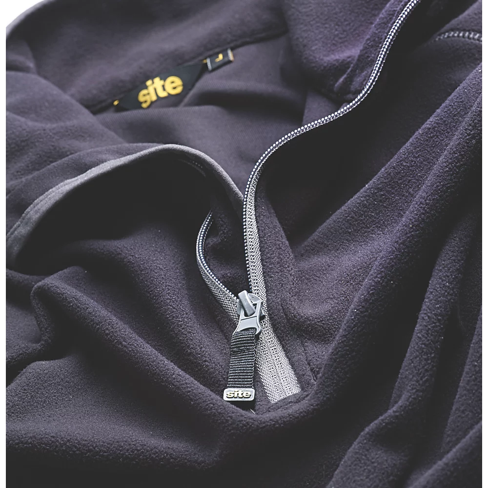 Pull Micropolaire Site Beech Noir Taille L, Tour De Poitrine 45" 5 Pull Micropolaire Site Beech Noir Taille L, Tour De Poitrine 45" – Image 3