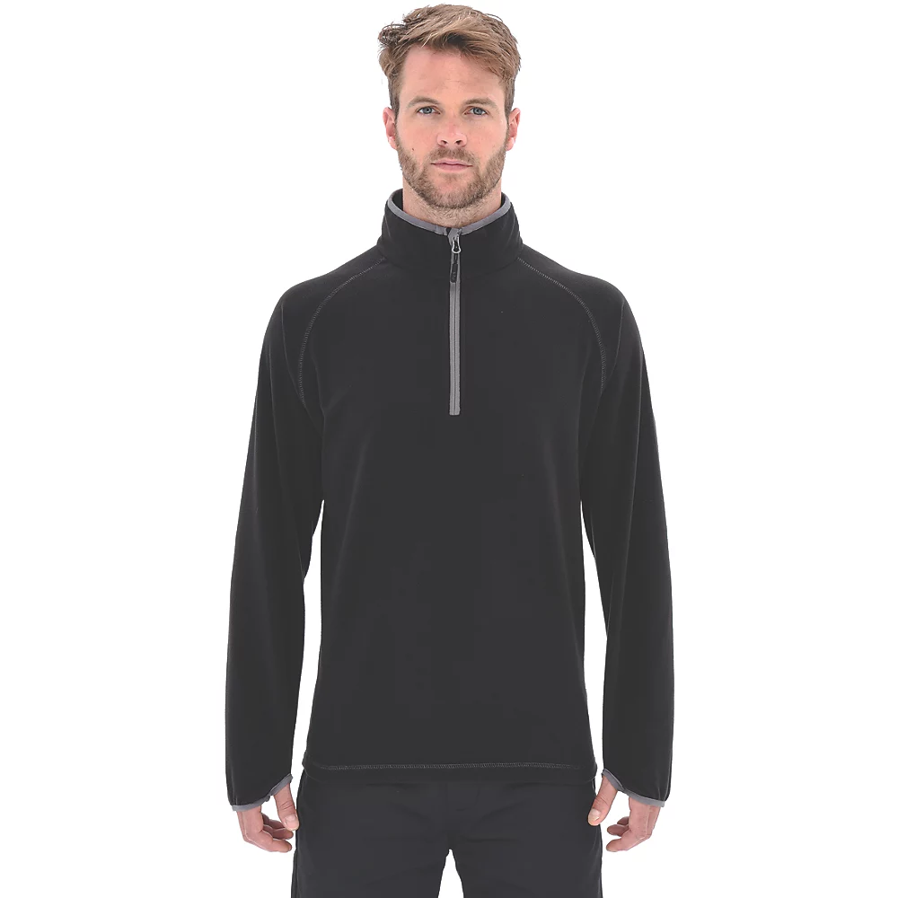 Pull Micropolaire Site Beech Noir Taille L, Tour De Poitrine 45" 8 Pull Micropolaire Site Beech Noir Taille L, Tour De Poitrine 45" – Image 6