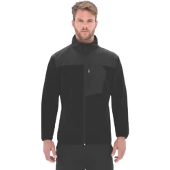 Veste Polaire Site Teak Noire Taille L, Tour De Poitrine 44" -Magasin De Vêtements De Travail Élégant ae235 3354