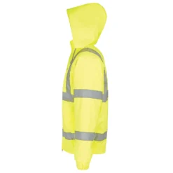 Blouson Aviateur Haute Visibilité Site Battell Jaune Taille XXL, Tour De Poitrine 55" -Magasin De Vêtements De Travail Élégant ae235 3391