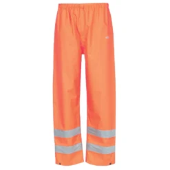 Surpantalon Haute Visibilité à Taille élastique Site Huske Orange Taille XL, Tour De Taille 27", Longueur De Jambe 45" -Magasin De Vêtements De Travail Élégant ae235 3396