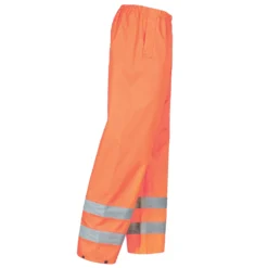 Surpantalon Haute Visibilité à Taille élastique Site Huske Orange Taille XL, Tour De Taille 27", Longueur De Jambe 45" -Magasin De Vêtements De Travail Élégant ae235 3398