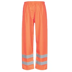 Surpantalon Haute Visibilité à Taille élastique Site Huske Orange Taille XXL, Tour De Taille 28", Longueur De Jambe 47" -Magasin De Vêtements De Travail Élégant ae235 3414
