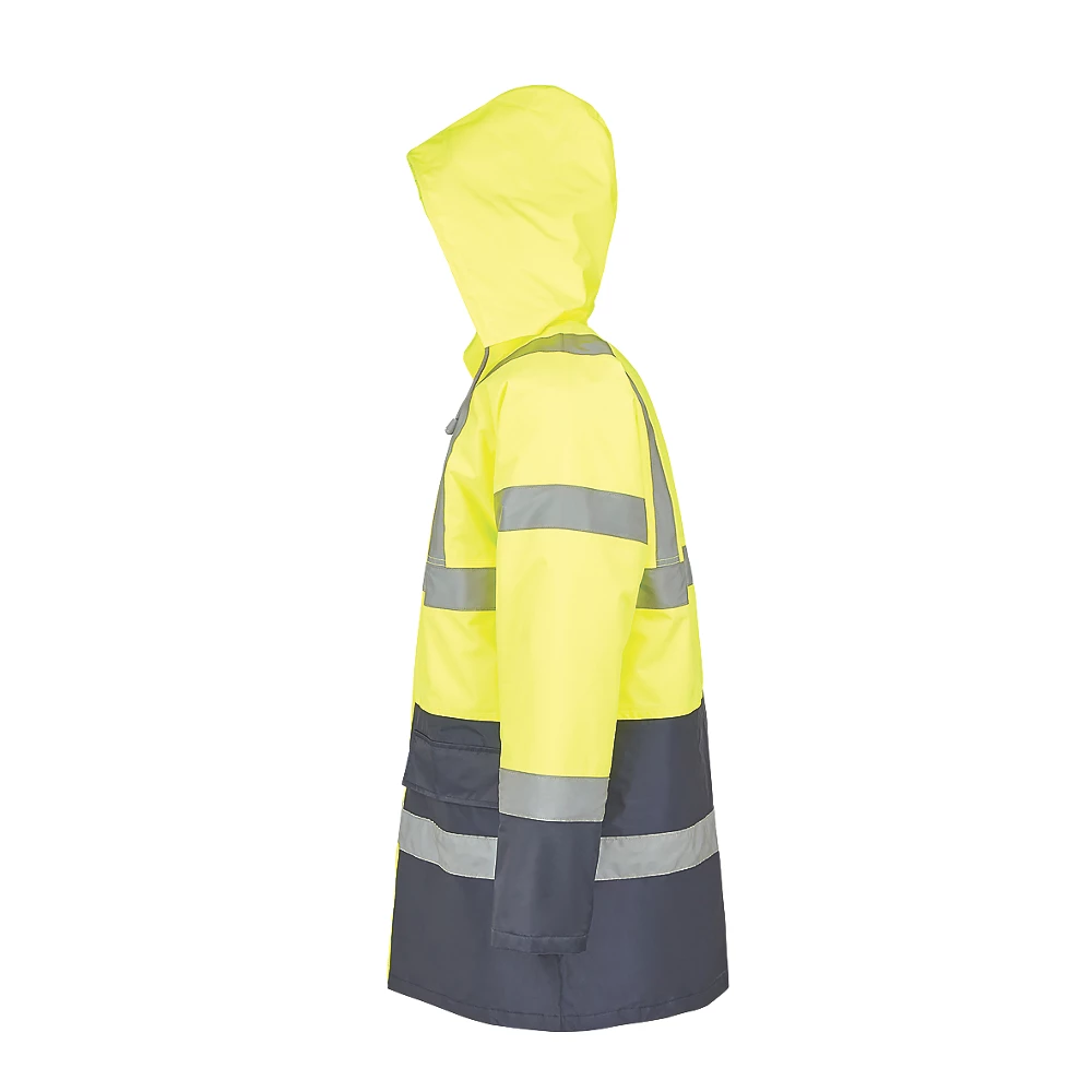 Blouson Haute Visibilité Site Shackley Jaune/bleu Marine Taille M, Tour De Poitrine 51" 7 Blouson Haute Visibilité Site Shackley Jaune/bleu Marine Taille M, Tour De Poitrine 51" – Image 5