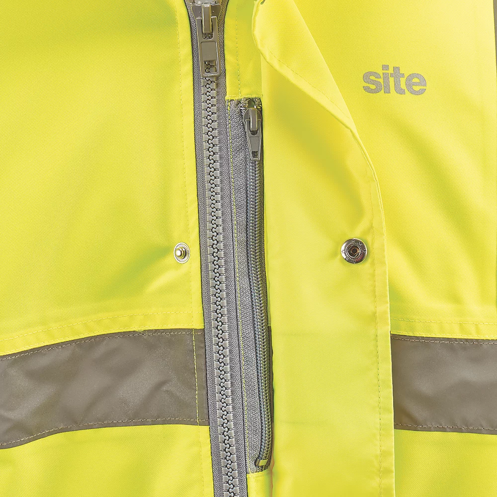 Blouson Haute Visibilité Site Shackley Jaune/bleu Marine Taille M, Tour De Poitrine 51" 9 Blouson Haute Visibilité Site Shackley Jaune/bleu Marine Taille M, Tour De Poitrine 51" – Image 7