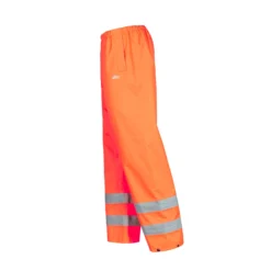 Surpantalon Haute Visibilité à Taille élastique Site Huske Orange Taille L, Tour De Taille 26", Longueur De Jambe 44" -Magasin De Vêtements De Travail Élégant ae235 3496