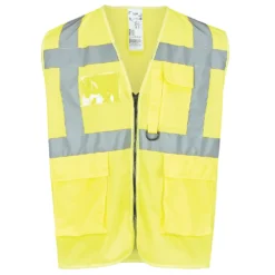 Gilet Haute Visibilité Site Ruckwood Jaune Taille XXL / XXXL, Tour De Poitrine 52" -Magasin De Vêtements De Travail Élégant ae235 3554