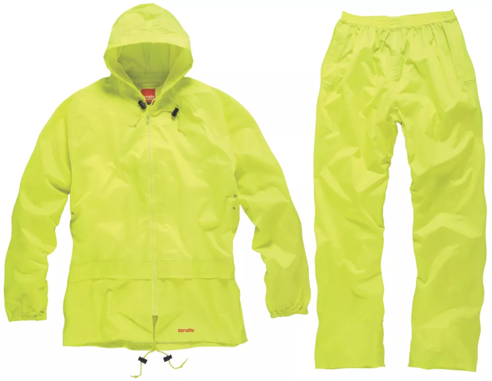 Combinaison Imperméable Scruffs T54556 Jaune Taille XL Tour De Poitrine 46" 3 Combinaison Imperméable Scruffs T54556 Jaune Taille XL Tour De Poitrine 46"