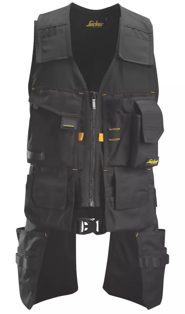 Gilet Porte-outils Hultafors AllroundWork Noir Taille L Tour De Poitrine 43" 3 Gilet Porte-outils Hultafors AllroundWork Noir Taille L Tour De Poitrine 43"