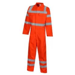 Combinaison Ignifuge Herock Orange Taille XL Poitrine 48" Longueur De Jambe 31" -Magasin De Vêtements De Travail Élégant ae235 3642