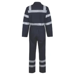 Combinaison Ignifuge Herock Bleu Marine Taille XL Poitrine 48" Longueur De Jambe 31" -Magasin De Vêtements De Travail Élégant ae235 3697