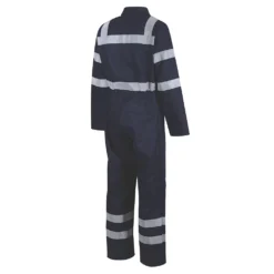 Combinaison Ignifuge Herock Bleu Marine Taille XL Poitrine 48" Longueur De Jambe 31" -Magasin De Vêtements De Travail Élégant ae235 3698