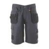 Short De Travail Multi-poches DeWalt Ripstop Gris / Noir, Tour De Taille 30" -Magasin De Vêtements De Travail Élégant ae235 3725