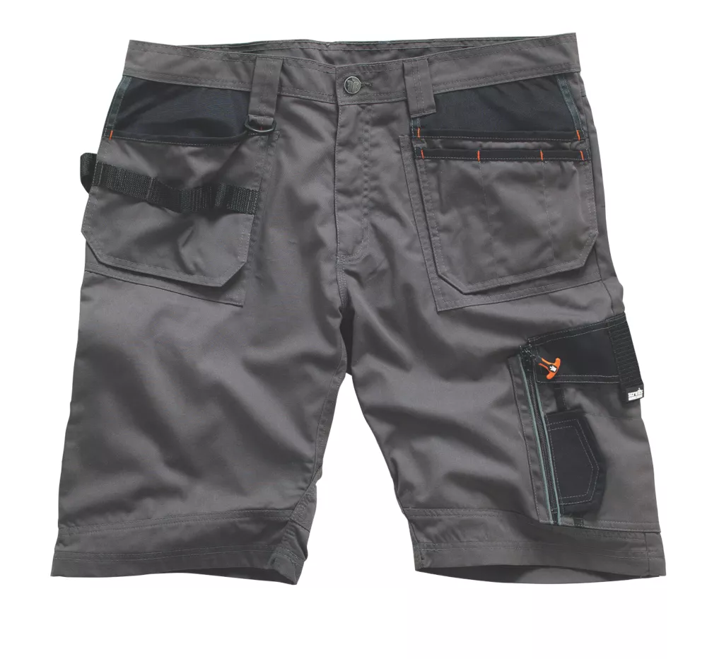 Short Scruffs 3D Trade Gris Ardoise, Tour De Taille 32" 3 Short Scruffs 3D Trade Gris Ardoise, Tour De Taille 32"