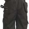 Short De Travail Herock Pallas Noir, Tour De Taille 40" -Magasin De Vêtements De Travail Élégant ae235 3765