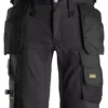 Short Extensible Snickers AW Noir, Tour De Taille 38" -Magasin De Vêtements De Travail Élégant ae235 3805