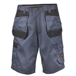Short à Poches Multiples Site Jackal Gris / noir 32" W -Magasin De Vêtements De Travail Élégant ae235 3817