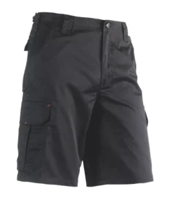Short De Travail Herock Tyrus Noir, Tour De Taille 36"