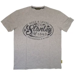 T-shirts à Manches Courtes Stanley Benton 1 Noir, 1 Bleu Et 1 Gris, Taille L, Tour De Poitrine 45", Lot De 3 -Magasin De Vêtements De Travail Élégant ae235 3978