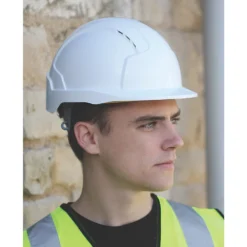 Casque De Sécurité Ventilé JSP EVOLite Blanc -Magasin De Vêtements De Travail Élégant ae235 3991