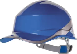 Casque De Sécurité à Bouton-poussoir Haut De Gamme Delta Plus Diamond V Bleu