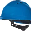 Casque De Sécurité à Cliquet à Molette à Rotor Ventilé Delta Plus Quartz Up IV Bleu -Magasin De Vêtements De Travail Élégant ae235 4112
