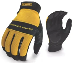 Gants De Manutention Générale à Usage Intensif DeWalt DPG21L Noir/jaune Taille L