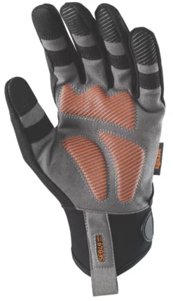 Gants De Travail Scruffs Trade Noir/gris Taille L