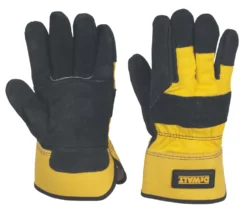 Gants De Manutention De Haute Qualité DeWalt DPG41L EU Noir / Jaune Taille L