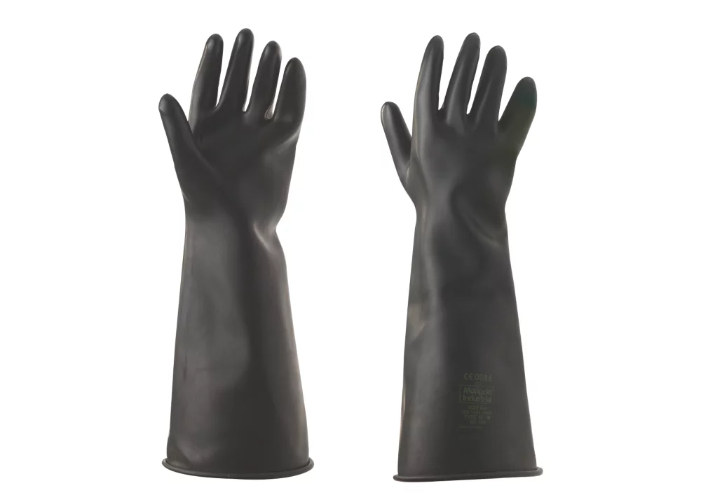 Gants Longue Manchette De Protection Chimique 17" Marigold Industrial Emperor Noirs Taille L 3 Gants Longue Manchette De Protection Chimique 17" Marigold Industrial Emperor Noirs Taille L