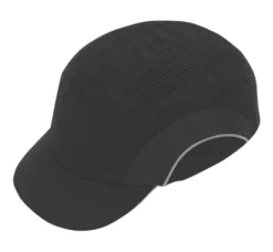 Casquette Antichoc à Visière Courte JSP Hardcap Noire