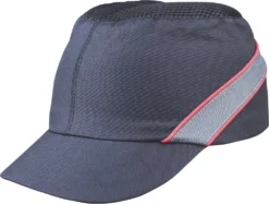 Casquette Antichoc à Visière Courte Delta Plus COLTAAINOSH Noir / Rouge