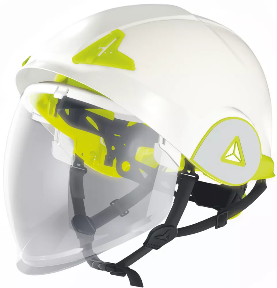 Casque Pour éclair D'arc Delta Plus ONYX Avec Visière Rétractable Blanc 3 Casque Pour éclair D'arc Delta Plus ONYX Avec Visière Rétractable Blanc
