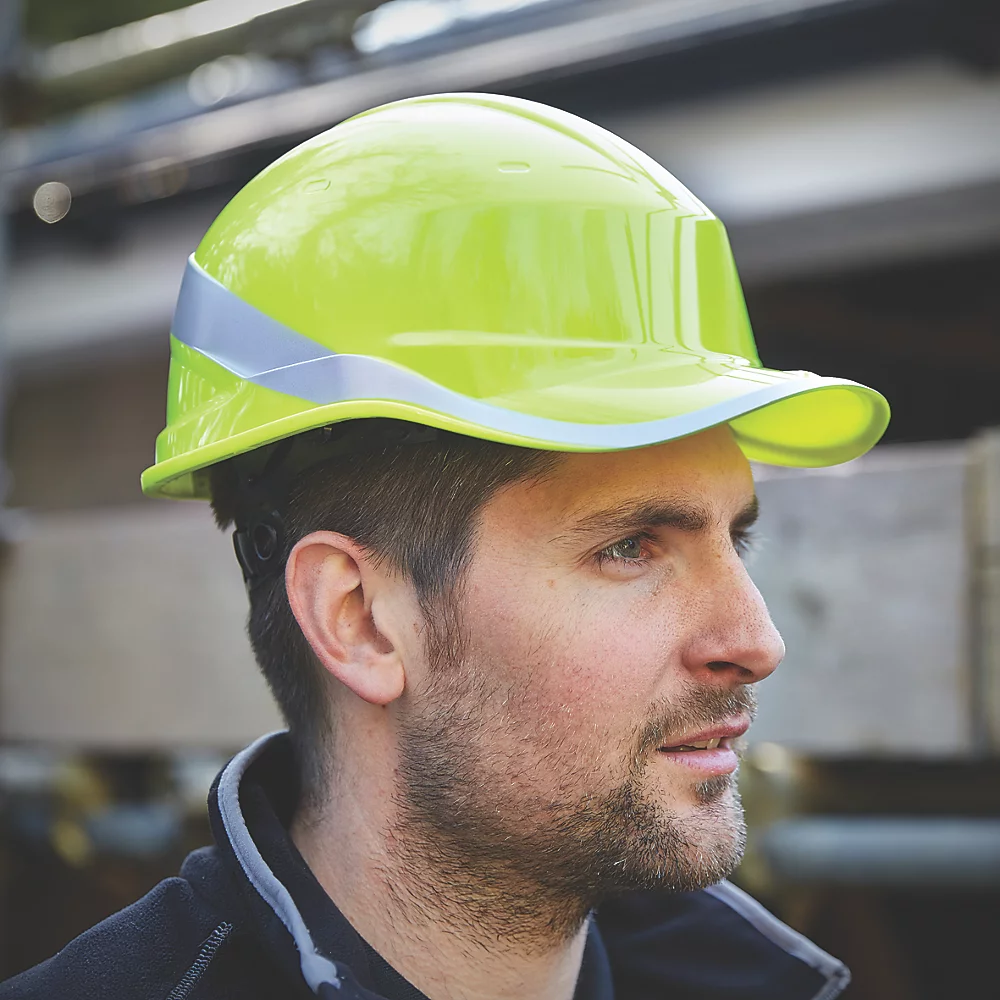 Casque De Sécurité Réversible Delta Plus Diamond V Jaune 4 Casque De Sécurité Réversible Delta Plus Diamond V Jaune – Image 2