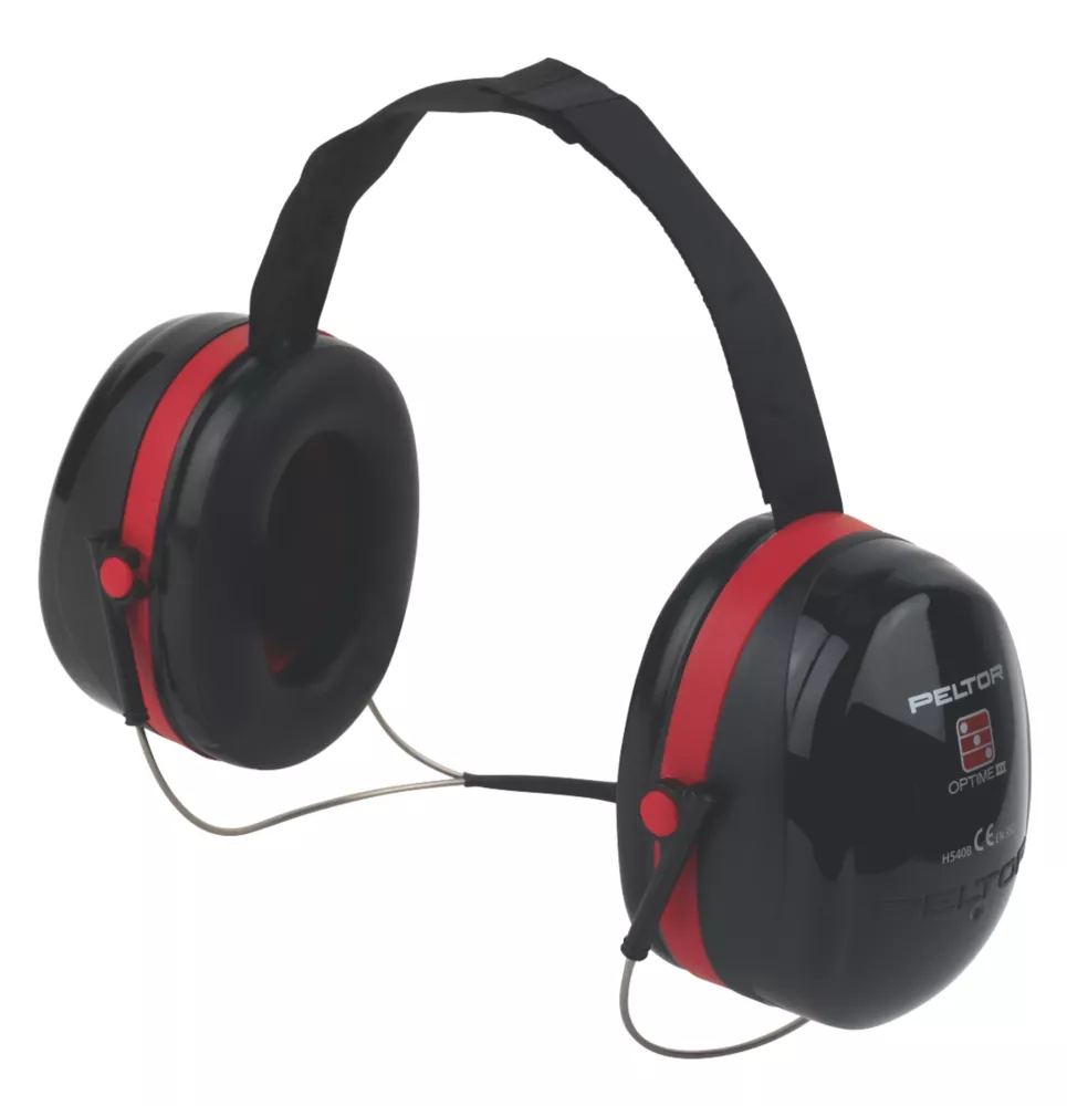 Casque Antibruit Avec Serre-nuque 3M Peltor Optime III SNR 35dB 3 Casque Antibruit Avec Serre-nuque 3M Peltor Optime III SNR 35dB